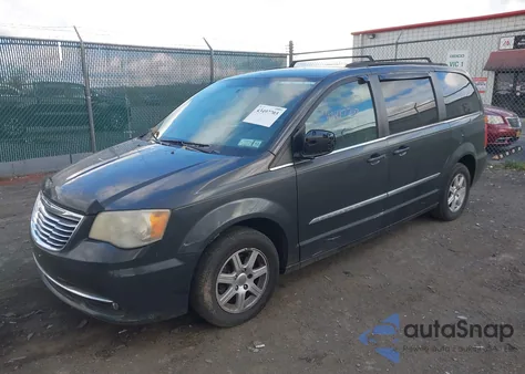 2012 Chrysler Town & Country Touring из США, поврежденный, VIN 2C4RC1BG9CR337551